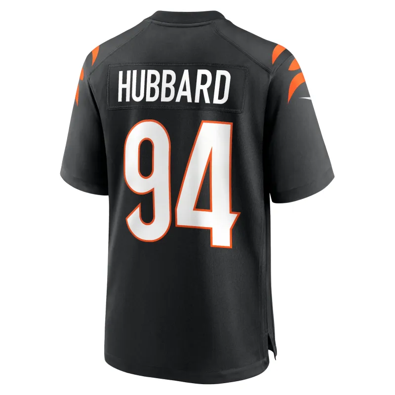 Men's Cincinnati Bengals Sam Hubbard Black Player Game Jersey