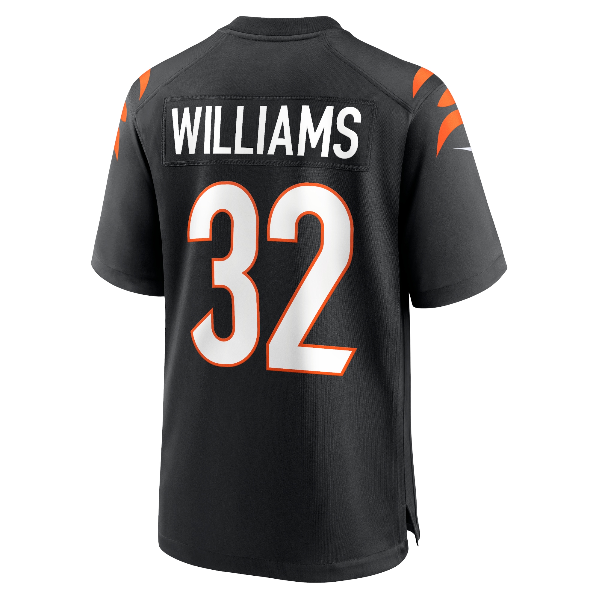 Men's Cincinnati Bengals Trayveon Williams Black Game Jersey