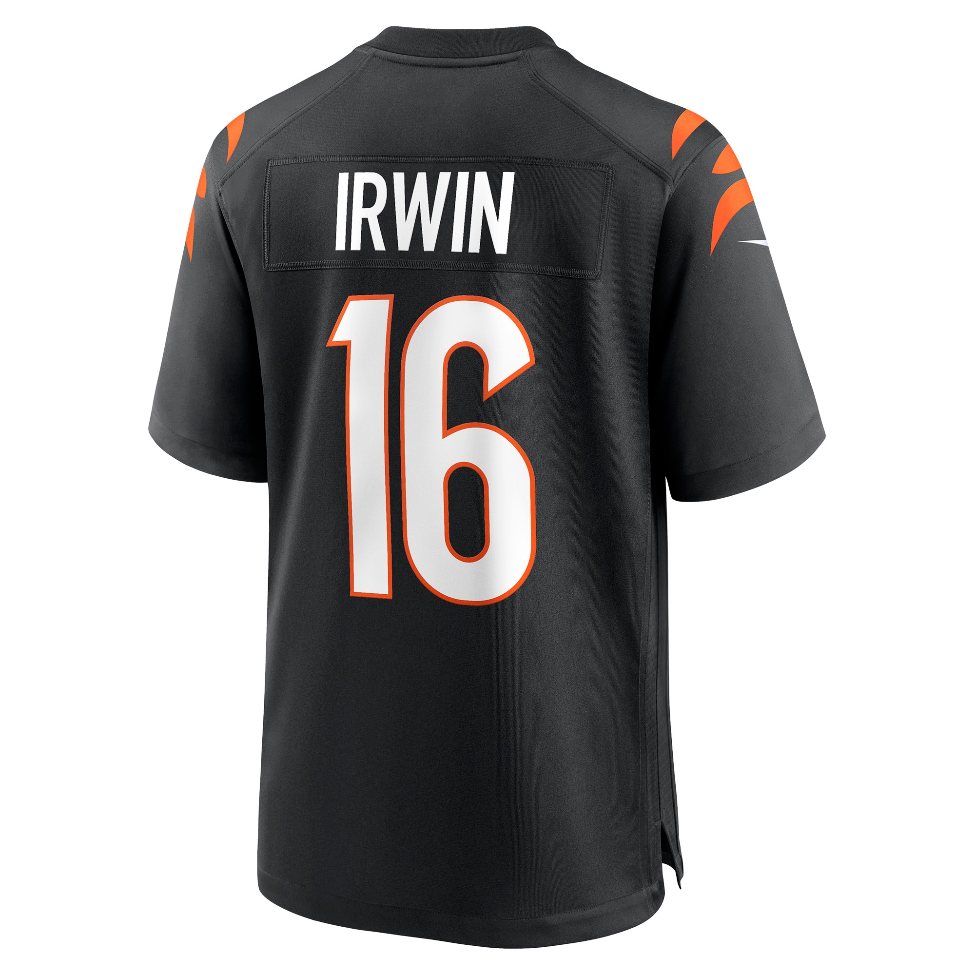 Men's Cincinnati Bengals Trenton Irwin Black Game Player Jersey