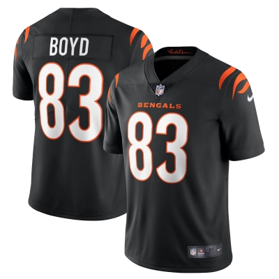 Men's Cincinnati Bengals Tyler Boyd Black Vapor Limited Jersey 01