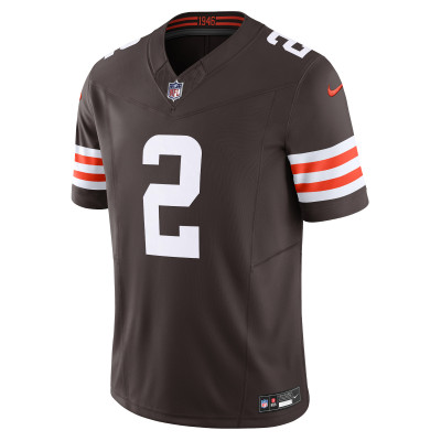 Men's Cleveland Browns Amari Cooper Brown Vapor F.U.S.E. Limited Jersey 02