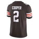Men's Cleveland Browns Amari Cooper Brown Vapor F.U.S.E. Limited Jersey