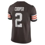 Men's Cleveland Browns Amari Cooper Brown Vapor Limited Jersey