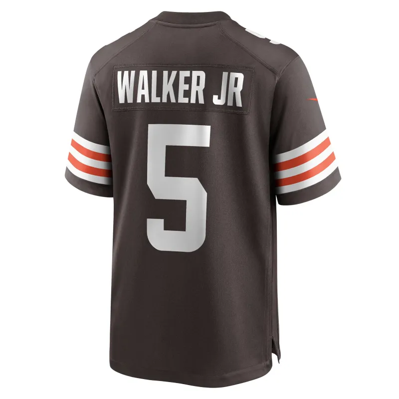 Men's Cleveland Browns Anthony Walker Jr. Brown Player Game Jersey