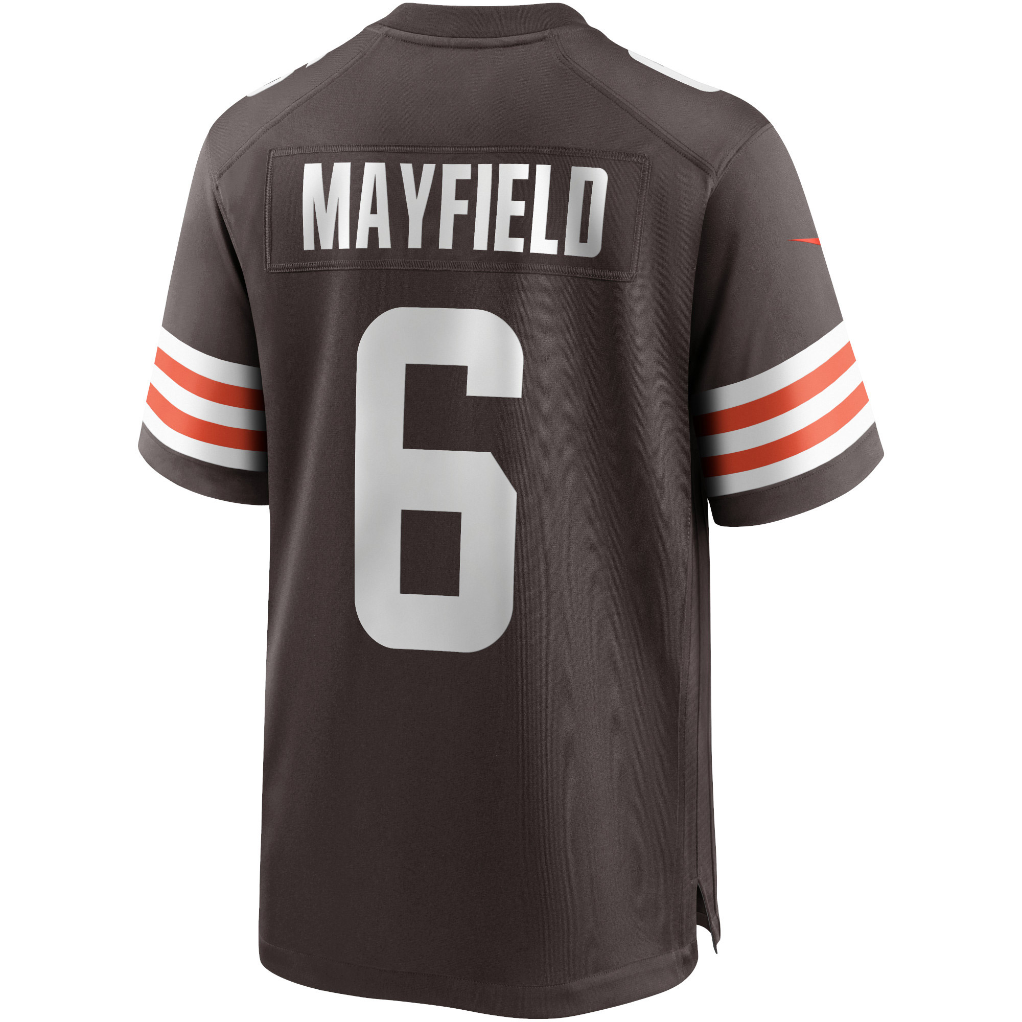 Men's Cleveland Browns Baker Mayfield Brown Game Player Jersey