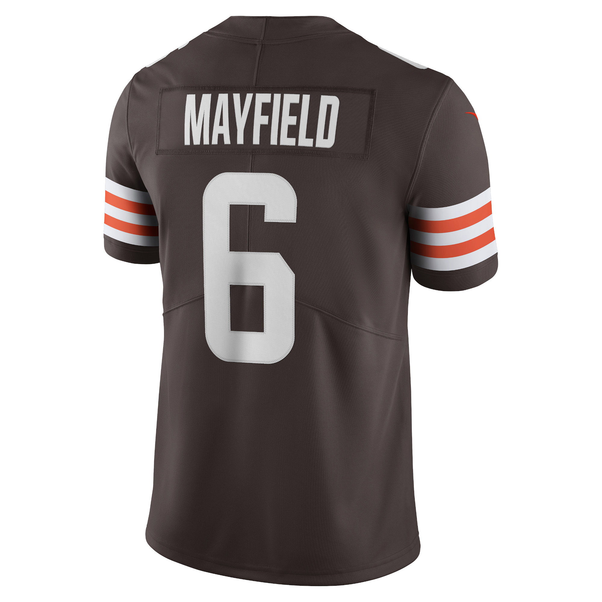 Men's Cleveland Browns Baker Mayfield Brown Vapor Limited Player Jersey
