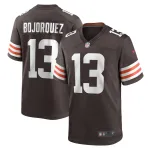Men's Cleveland Browns Corey Bojorquez Brown Game Jersey