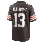 Men's Cleveland Browns Corey Bojorquez Brown Game Jersey