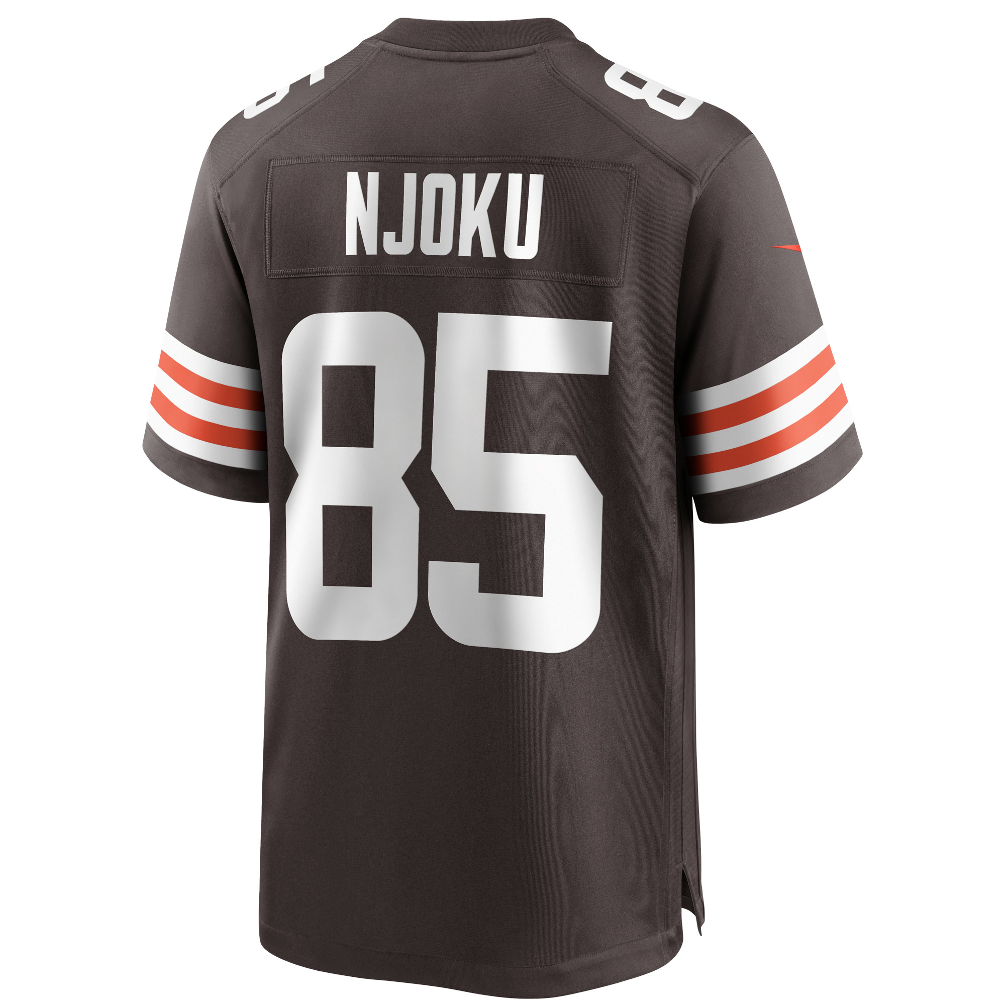 Men's Cleveland Browns David Njoku Brown Player Game Jersey