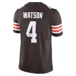 Men's Cleveland Browns Deshaun Watson Brown Vapor F.U.S.E. Limited Jersey