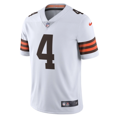 Men's Cleveland Browns Deshaun Watson White 2020 Vapor Limited Jersey 02
