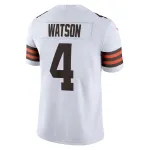 Men's Cleveland Browns Deshaun Watson White 2020 Vapor Limited Jersey