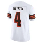 Men's Cleveland Browns Deshaun Watson White 2021 Alternate Vapor Limited Jersey