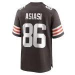 Men's Cleveland Browns Devin Asiasi Brown Game Jersey