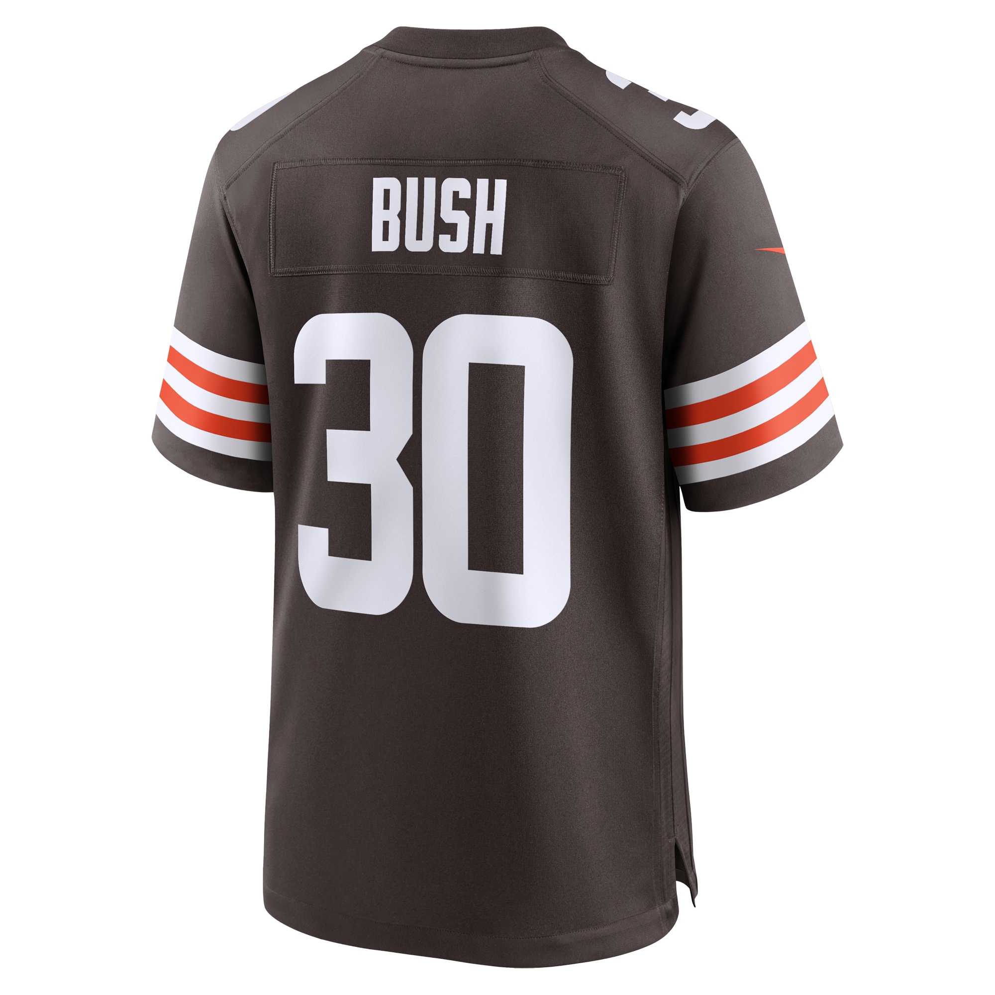 Men's Cleveland Browns Devin Bush Brown Game Jersey