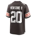 Men's Cleveland Browns Greg Newsome II Brown Game Jersey