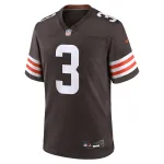 Men's Cleveland Browns Jerry Jeudy Brown Game Jersey
