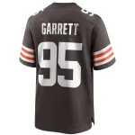 Men's Cleveland Browns Myles Garrett Brown Player Game Jersey