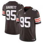 Men's Cleveland Browns Myles Garrett Brown Vapor F.U.S.E. Limited Jersey