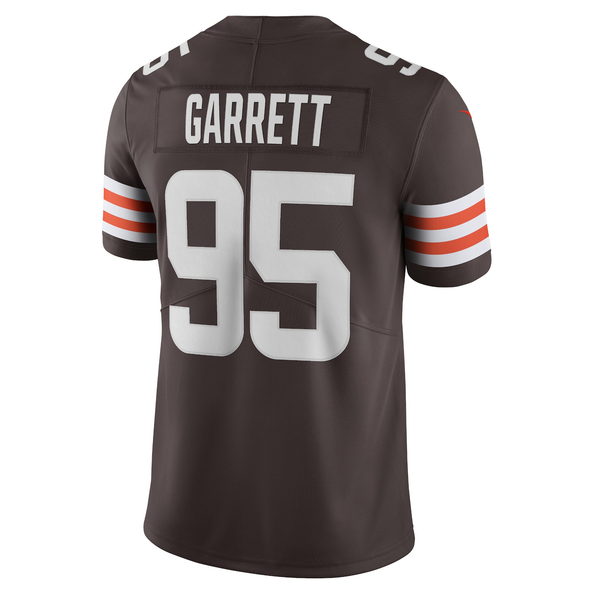 Men's Cleveland Browns Myles Garrett Brown Vapor Limited Jersey
