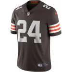 Men's Cleveland Browns Nick Chubb Brown Vapor Limited Jersey