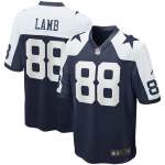 Men's Dallas Cowboys CeeDee Lamb Navy Alternate Game Team Jersey