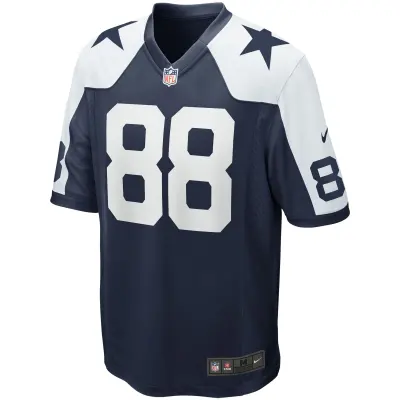 Men's Dallas Cowboys CeeDee Lamb Navy Alternate Game Team Jersey 02