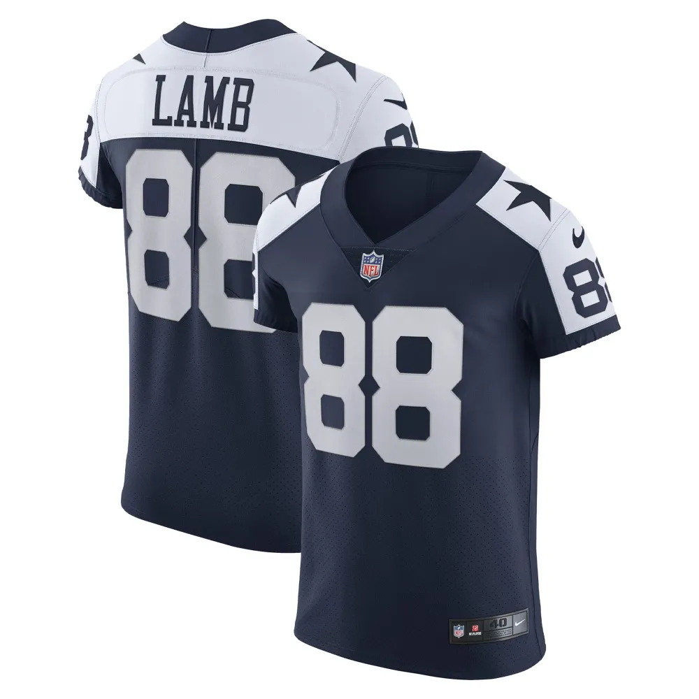 Men's Dallas Cowboys CeeDee Lamb Navy Alternate Vapor Elite Jersey
