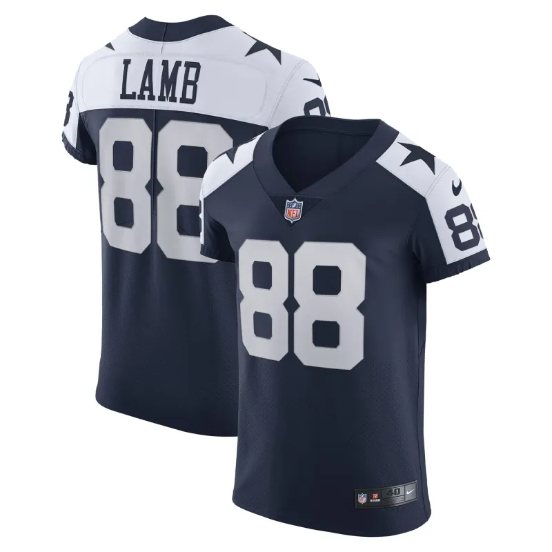 Men's Dallas Cowboys CeeDee Lamb Navy Alternate Vapor Elite Jersey