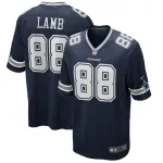 Men's Dallas Cowboys CeeDee Lamb Navy Game Jersey