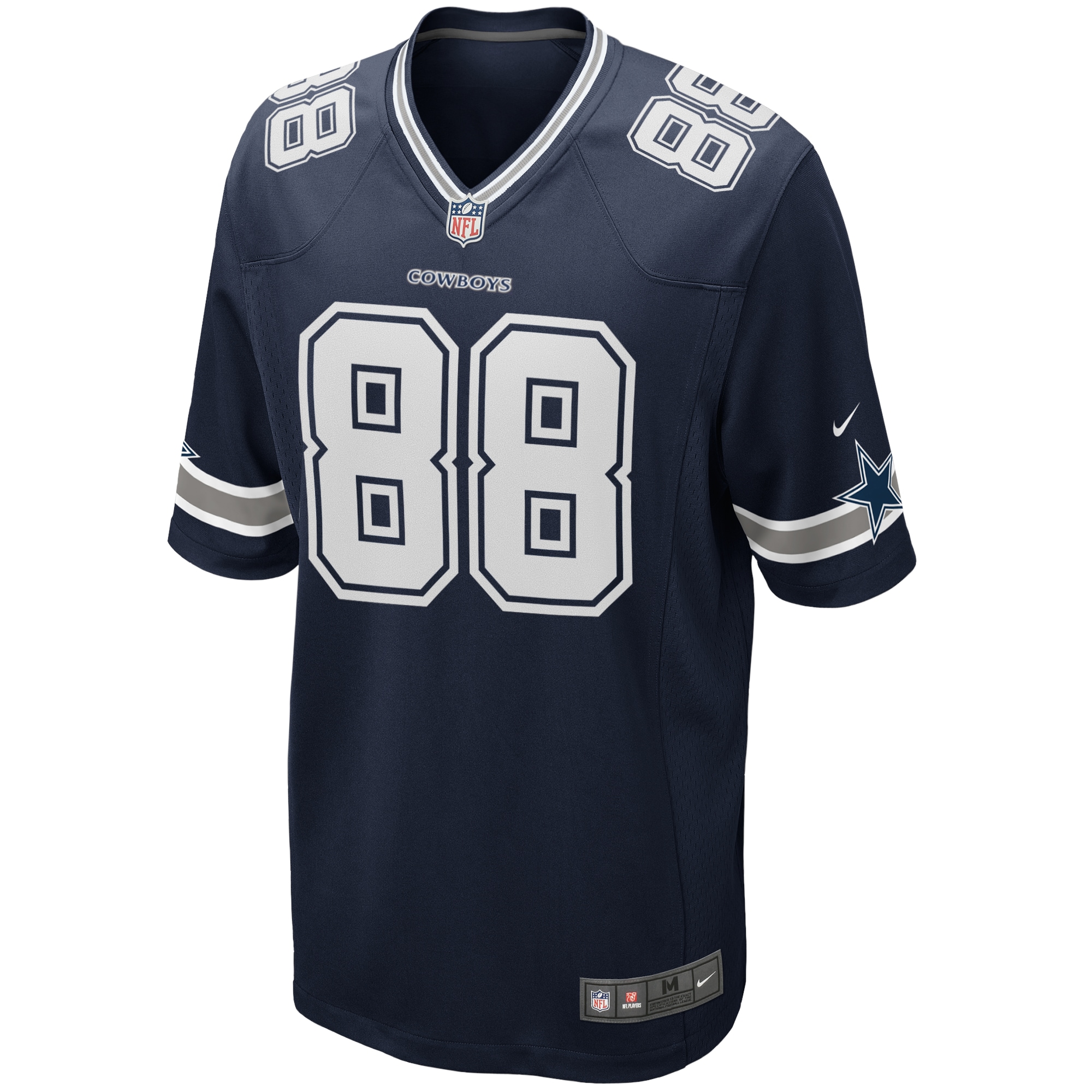 Men's Dallas Cowboys CeeDee Lamb Navy Game Jersey