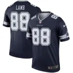 Men's Dallas Cowboys CeeDee Lamb Navy Legend Jersey