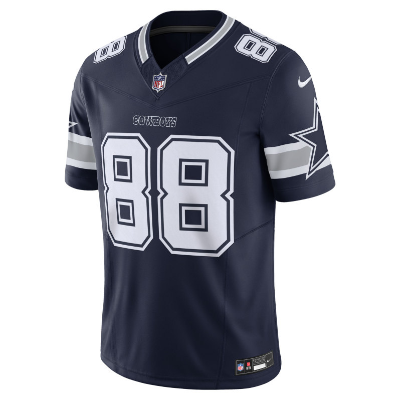 Men's Dallas Cowboys CeeDee Lamb Navy Vapor F.U.S.E. Limited Jersey