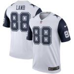 Men's Dallas Cowboys CeeDee Lamb White 2nd Alternate Legend Jersey