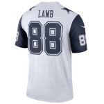 Men's Dallas Cowboys CeeDee Lamb White 2nd Alternate Legend Jersey