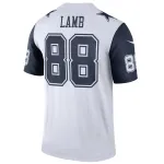Men's Dallas Cowboys CeeDee Lamb White 2nd Alternate Legend Jersey
