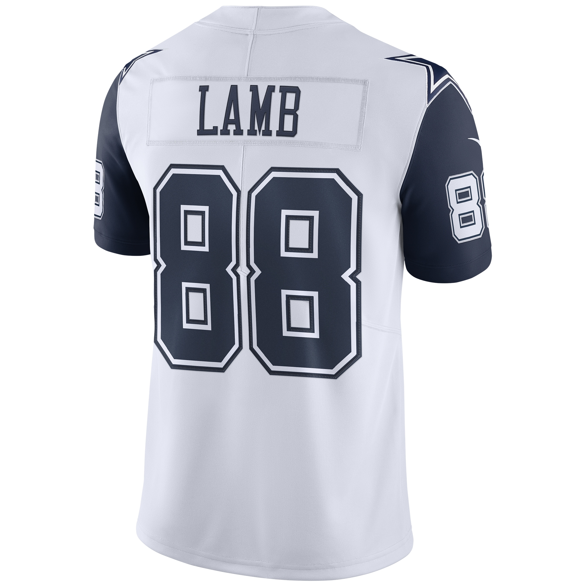 Men's Dallas Cowboys CeeDee Lamb White 2nd Alternate Vapor Limited Jersey