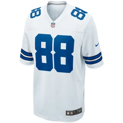 Men's Dallas Cowboys CeeDee Lamb White Game Team Jersey 02