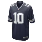 Men's Dallas Cowboys Cooper Rush Navy Game Player Jersey