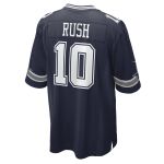Men's Dallas Cowboys Cooper Rush Navy Game Player Jersey