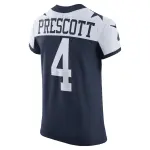 Men's Dallas Cowboys Dak Prescott Navy Alternate Vapor Elite Player Jersey