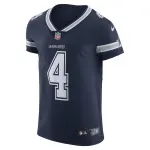 Men's Dallas Cowboys Dak Prescott Navy Vapor Elite Player Team Jersey