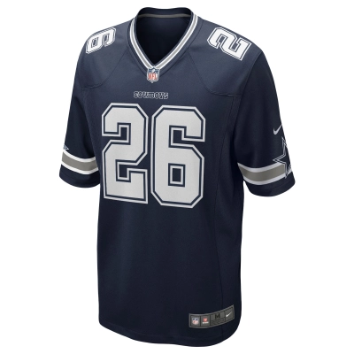 Men's Dallas Cowboys DaRon Bland Navy Game Jersey 02
