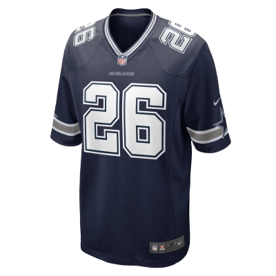 Men's Dallas Cowboys DaRon Bland Navy Player Game Jersey 02