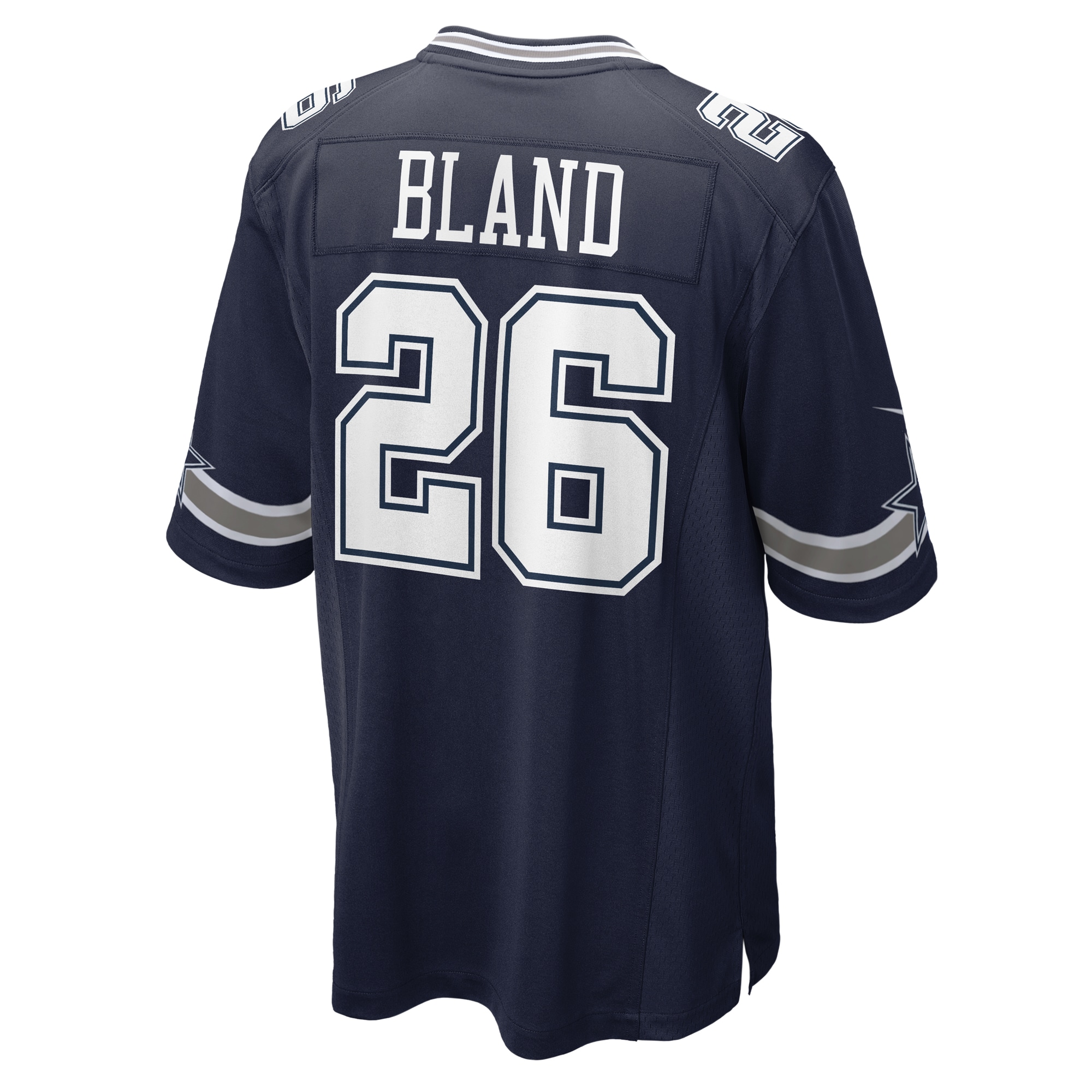Men's Dallas Cowboys DaRon Bland Navy Player Game Jersey