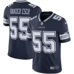Men's Dallas Cowboys Leighton Vander Esch Navy Vapor Limited Player Jersey