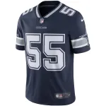 Men's Dallas Cowboys Leighton Vander Esch Navy Vapor Limited Player Jersey