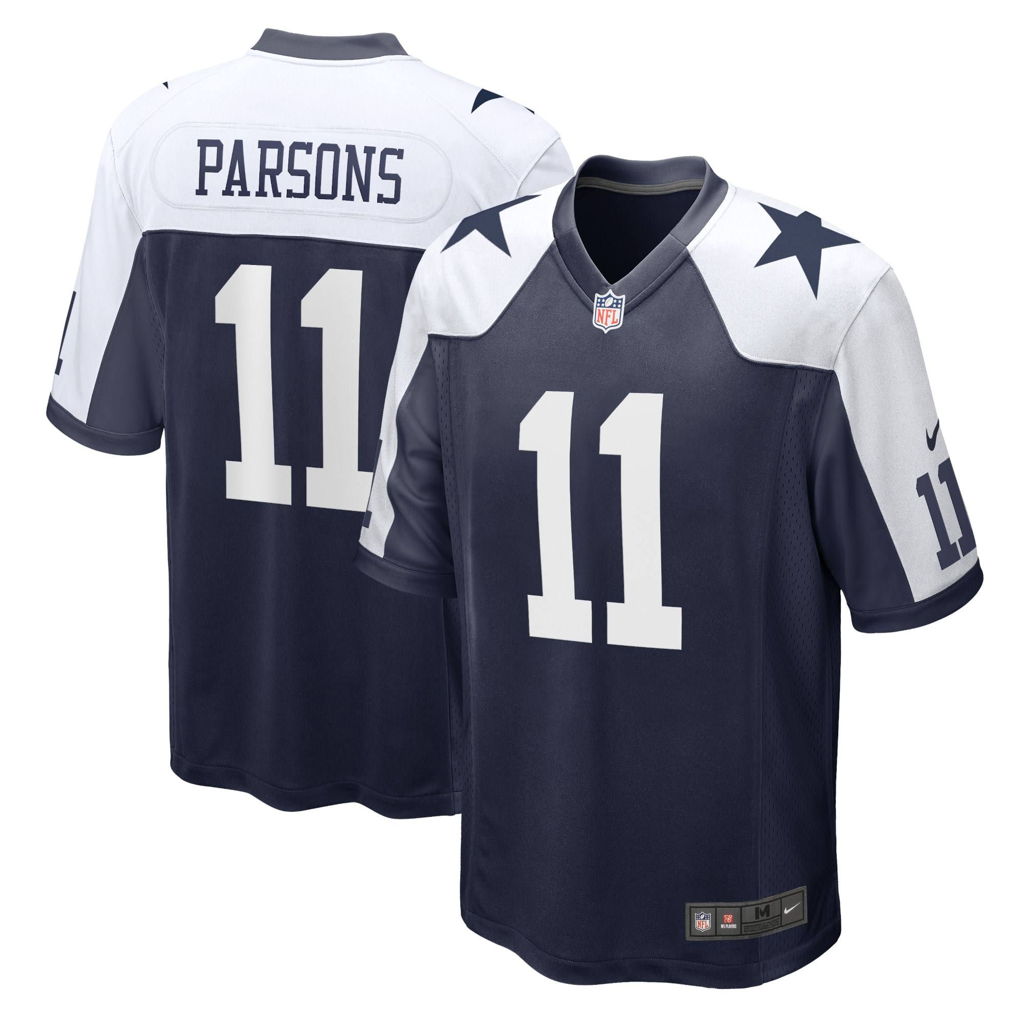 Men's Dallas Cowboys Micah Parsons Navy Alternate Game Jersey