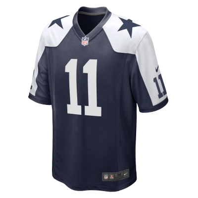 Men's Dallas Cowboys Micah Parsons Navy Alternate Game Jersey 02