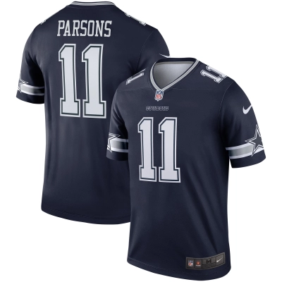 Men's Dallas Cowboys Micah Parsons Navy Legend Jersey 01